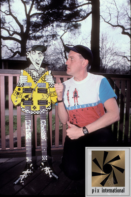 Rick Nielsen of Cheap Trick at home