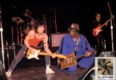 BO DIDDLEY AND RON WOOD TOUR TOGETHER