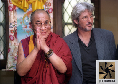 The Dalai Lama and Richard Gere